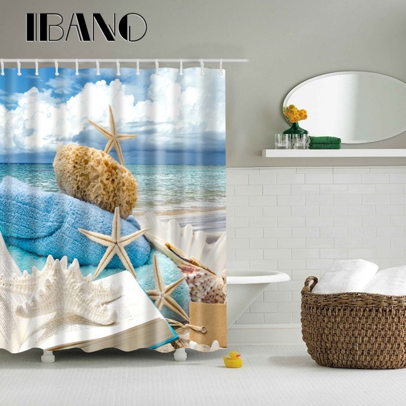 Штора для ванной комнаты «Shower Curtain» 3d Париж