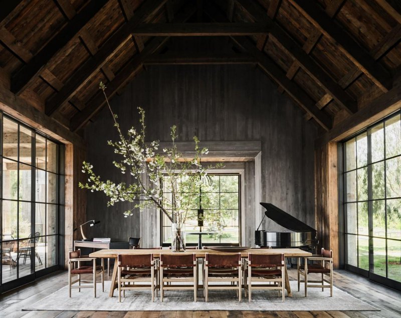 Architectural Digest дом Милы Кунис и Эштона Катчера