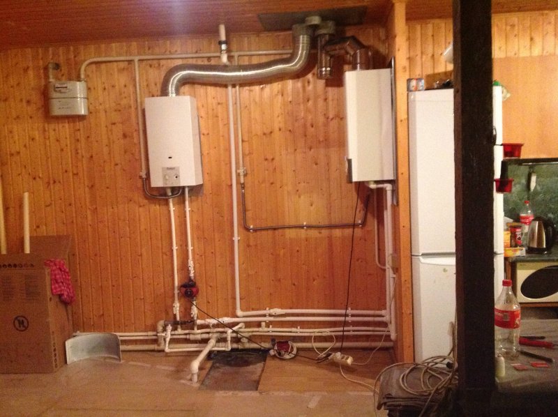 Монтаж газовых котлов в частном доме