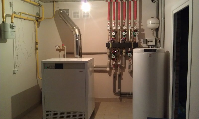 Котел газовый напольный Гризли 65 klo Protherm