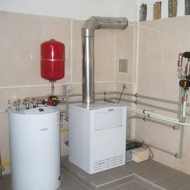 Газовый котел в частном доме