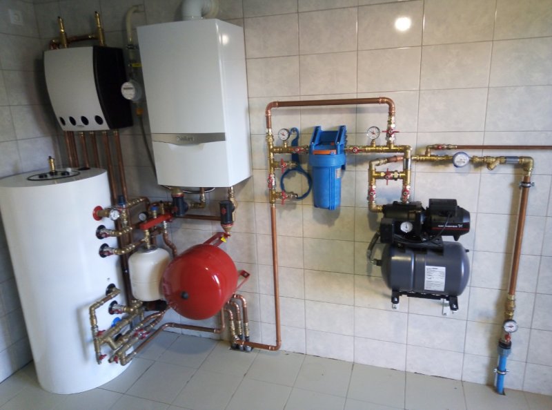 Обвязка газового котла бош