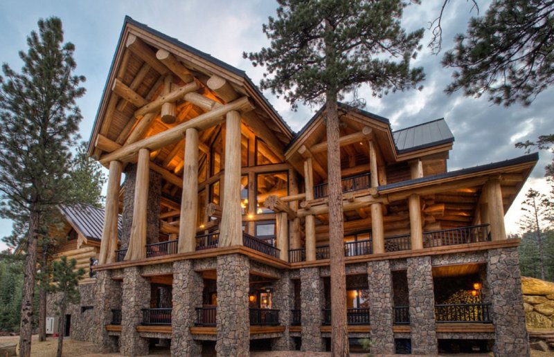 Post and Beam канадский стиль