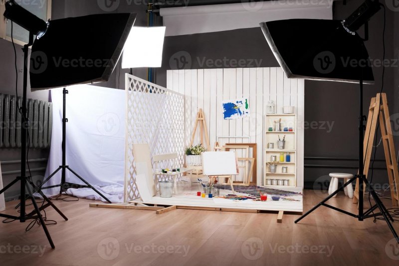 Студийный уголок для фотосессии