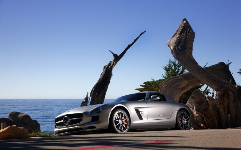 Mercedes Benz SLS AMG 16. 9 Wallpaper
