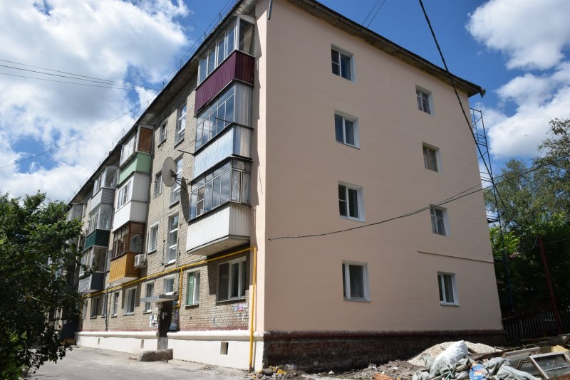 Капремонт фасада Тимирязева д.28 Челябинск