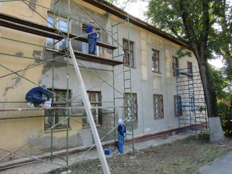 Капремонт фасада