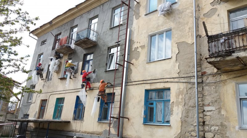 Капремонт фасада