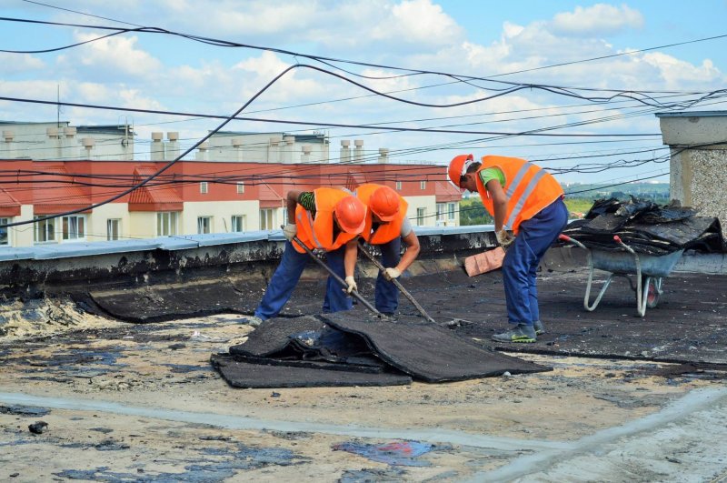 Ремонт крыши многоквартирного дома