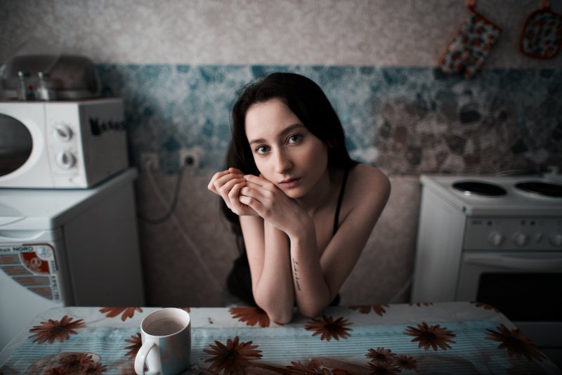 Мама с ребенком в квартире