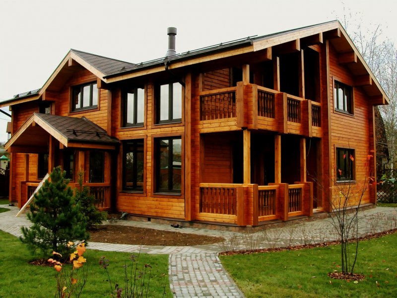Дом из клееного бруса Саарланд