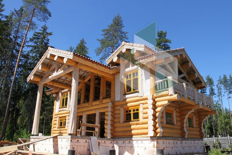Дом из рубленного бревна