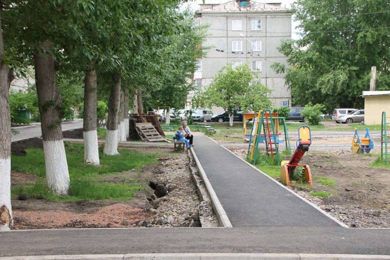 Благоустройство дворов Чехов