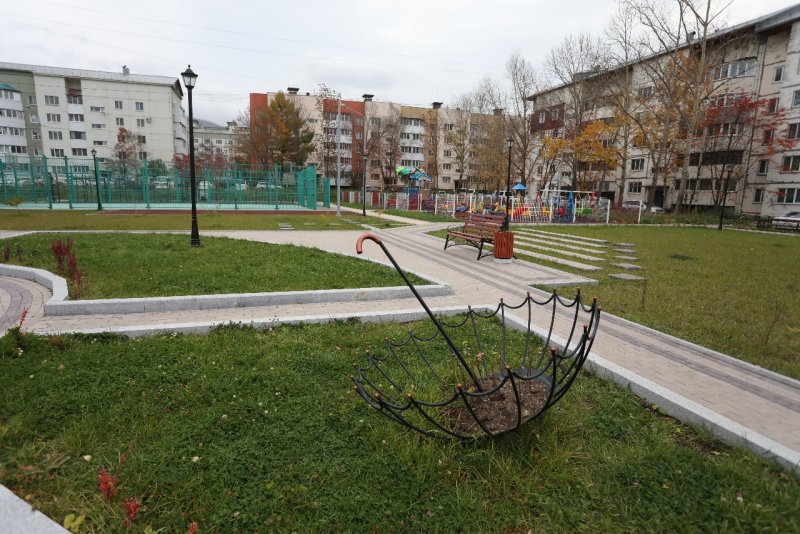 Благоустройство на Южном