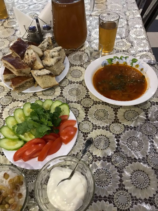 Борщ на поминках