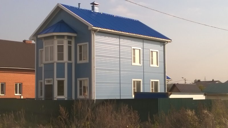 Каркас для бытовки из сэндвич панелей