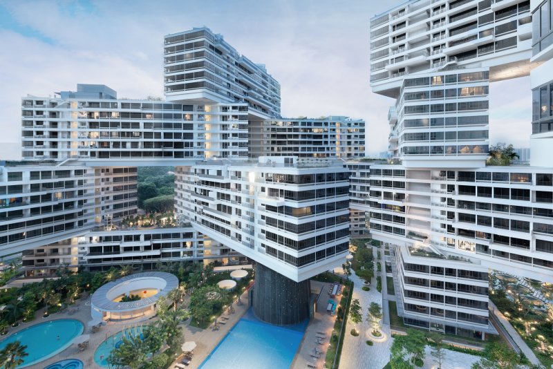 Комплекс Interlace в Сингапуре