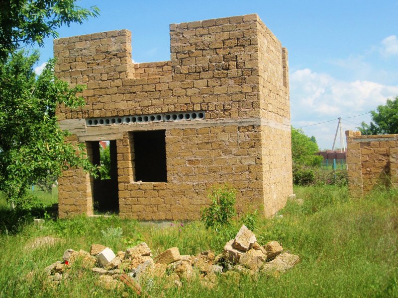 Дом из ракушечника
