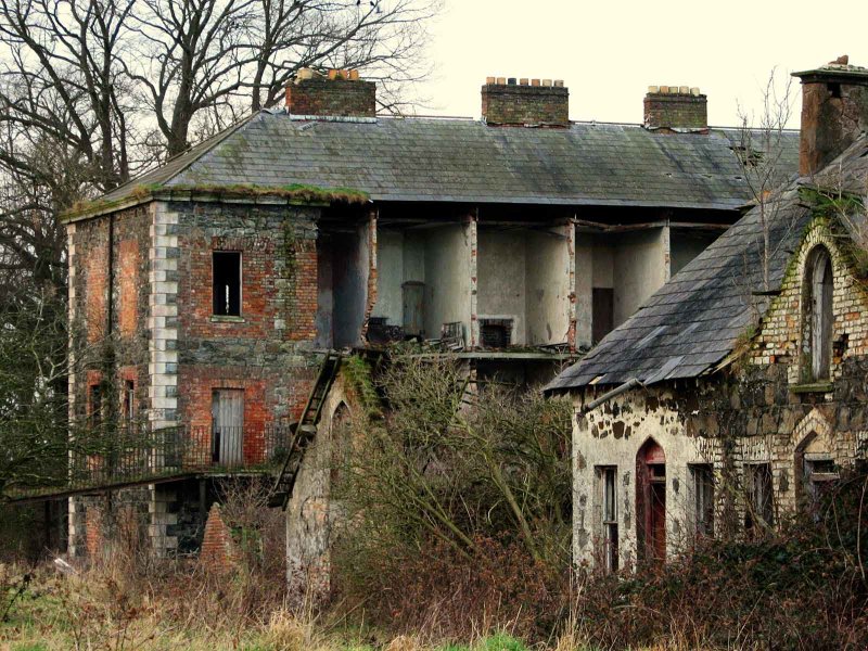 Заброшенный дом в Германии 80-е годы