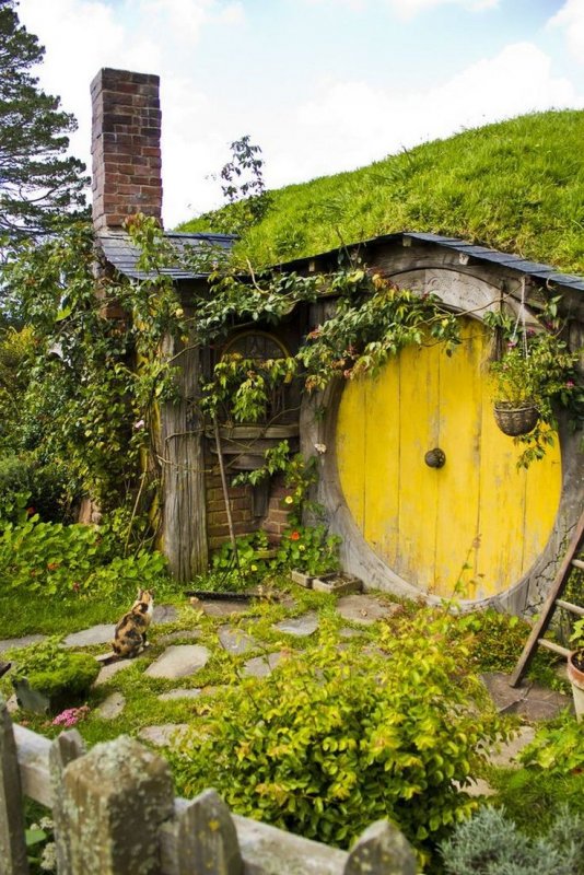 «The Hobbit House» («дом хоббитов»)
