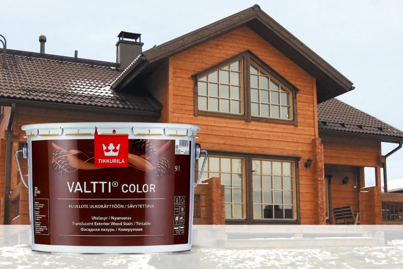 Valtti Tikkurila Color 5083 фасад