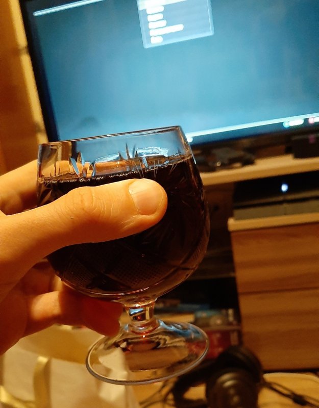 Пью вискарь
