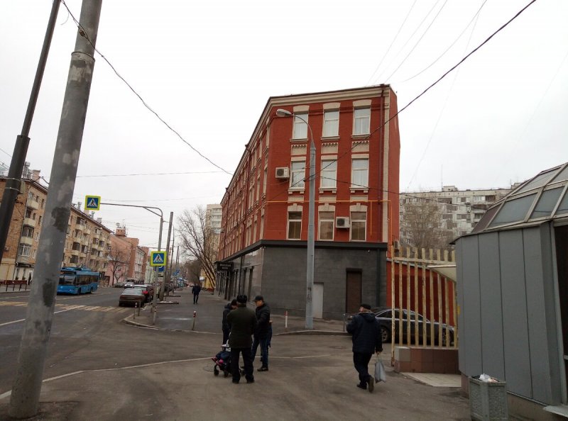 Плоский дом в Томске