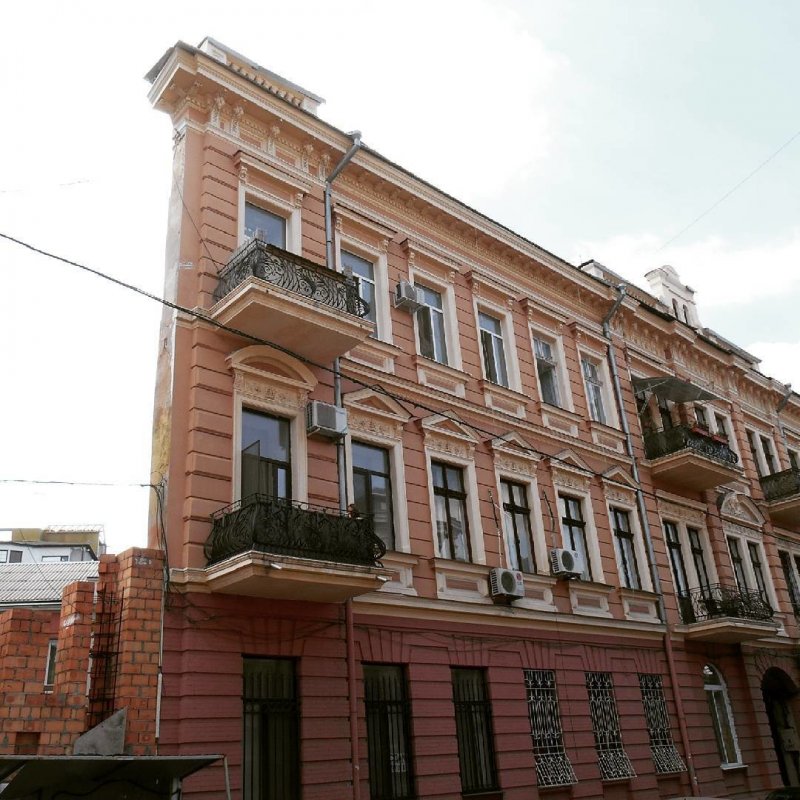 Плоский дом на Таганке вид сверху