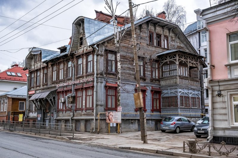 Плоский дом на красной Пресне