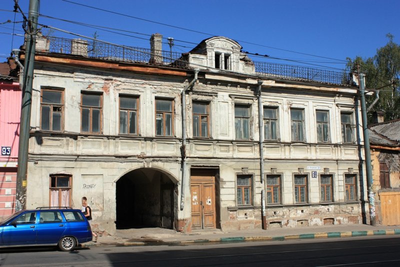Дом с одной стеной в Одессе