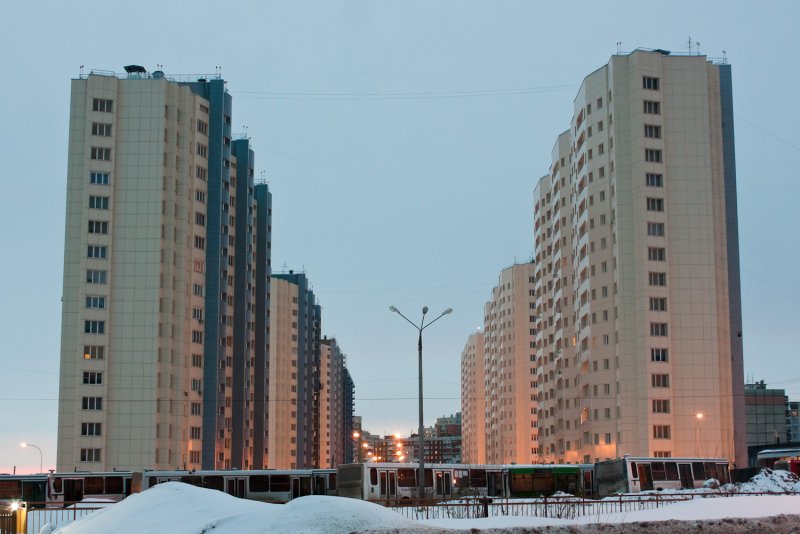 Плоский дом в Житомире