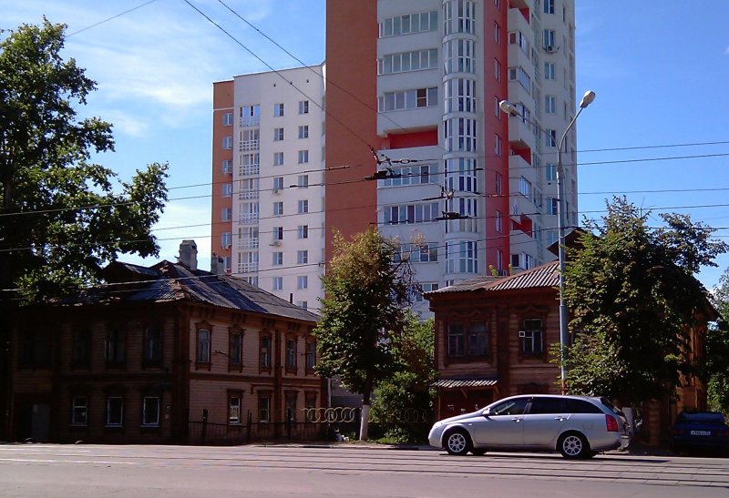 Тонкий жилой комплекс. Лондон, Англия.