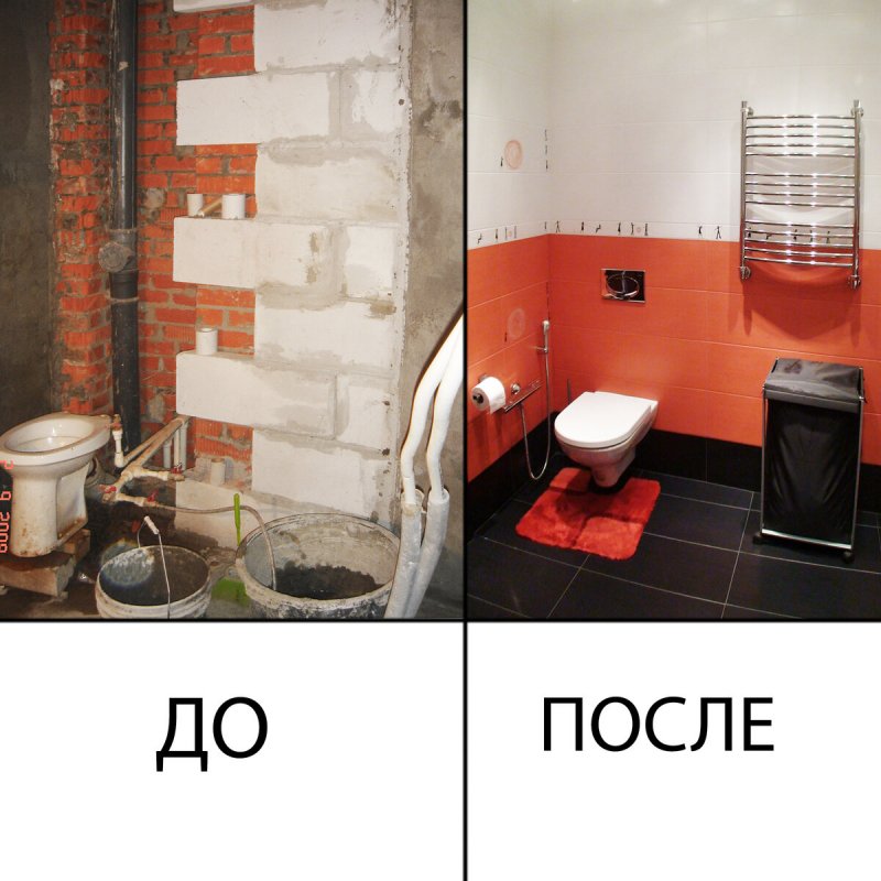 Картинки ремонта квартир до и после фото