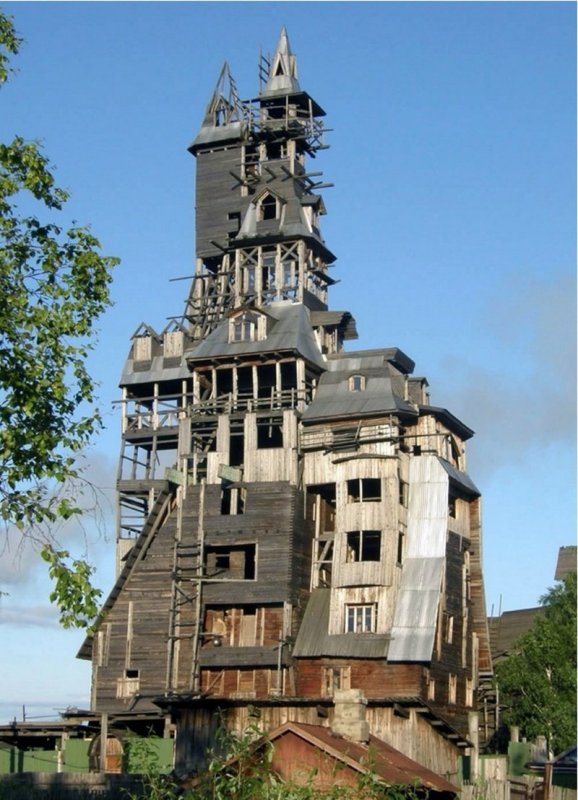 Деревянный Архангельский небоскрёб Николая Сутягина