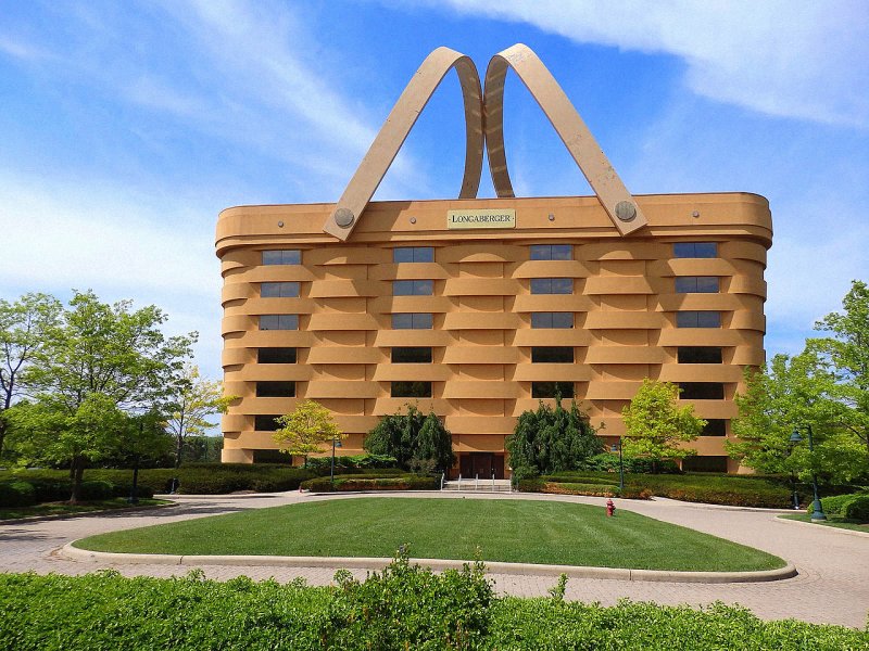 Здание-корзина (the Basket building), Огайо, США