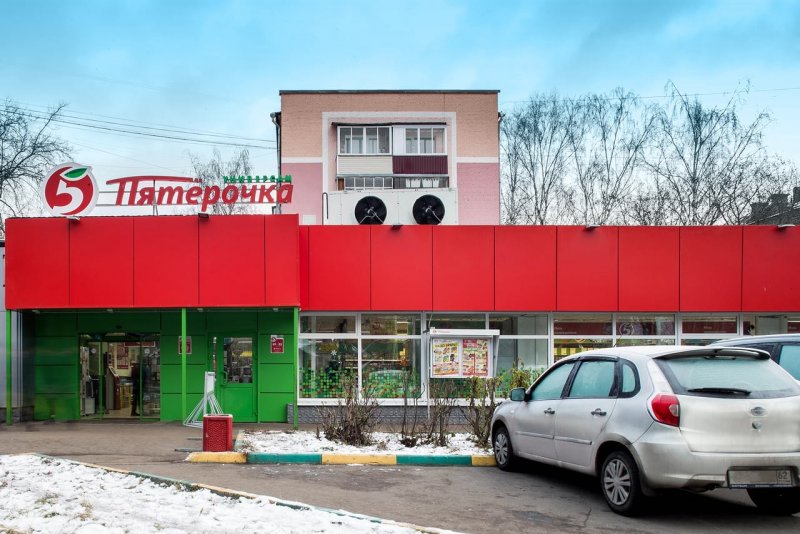Проект здания Пятерочка