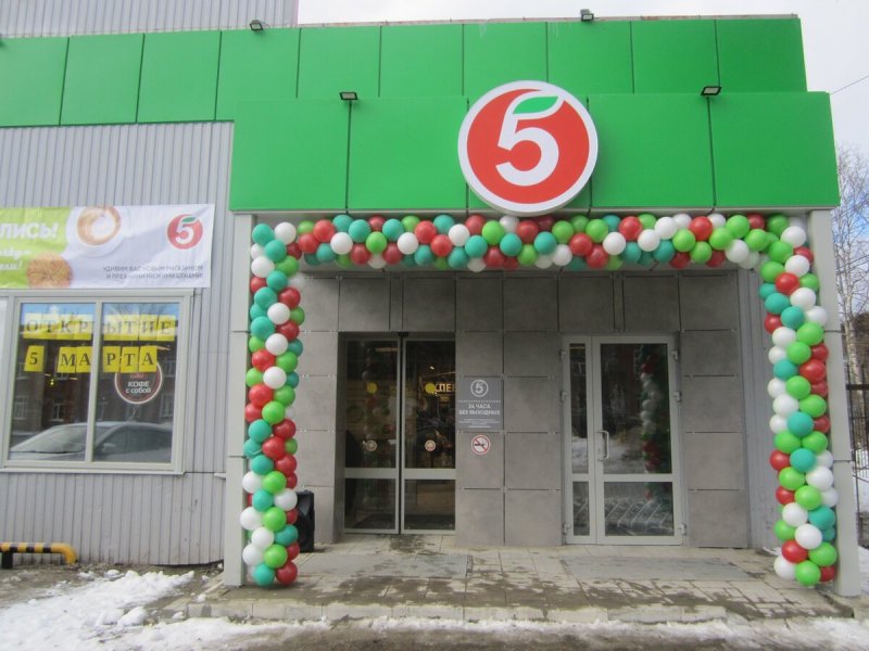 Новые магазины Пятерочка