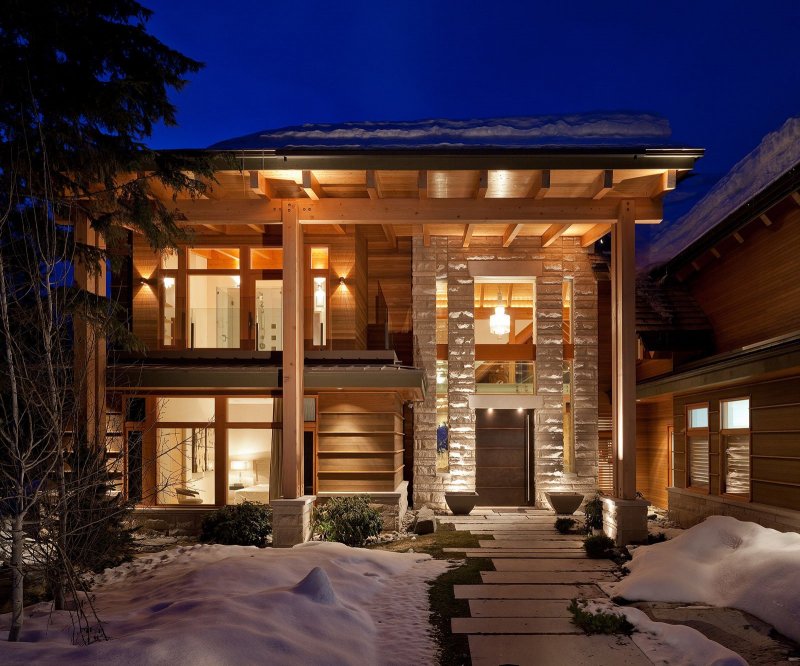 Modern Chalet haus