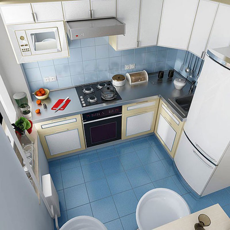 Планировка кухни 6 кв
