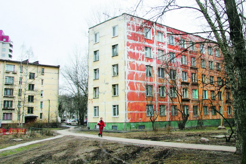 Реконструированные пятиэтажки в Таллине