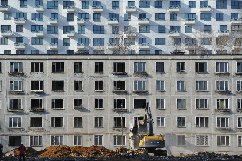 Старый панельный дом