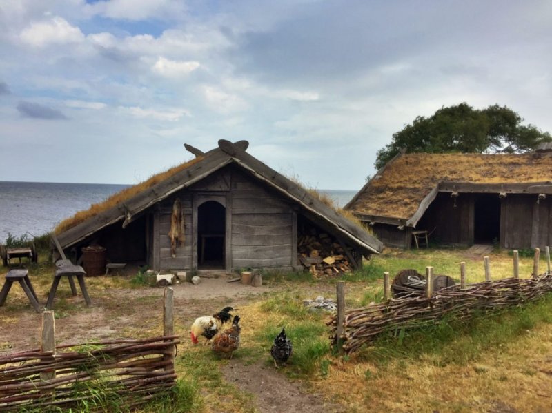 Деревня викингов Фотевикен Foteviken