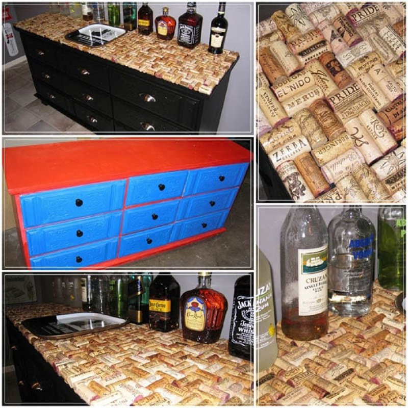 Лайфхаки из пробок от вина