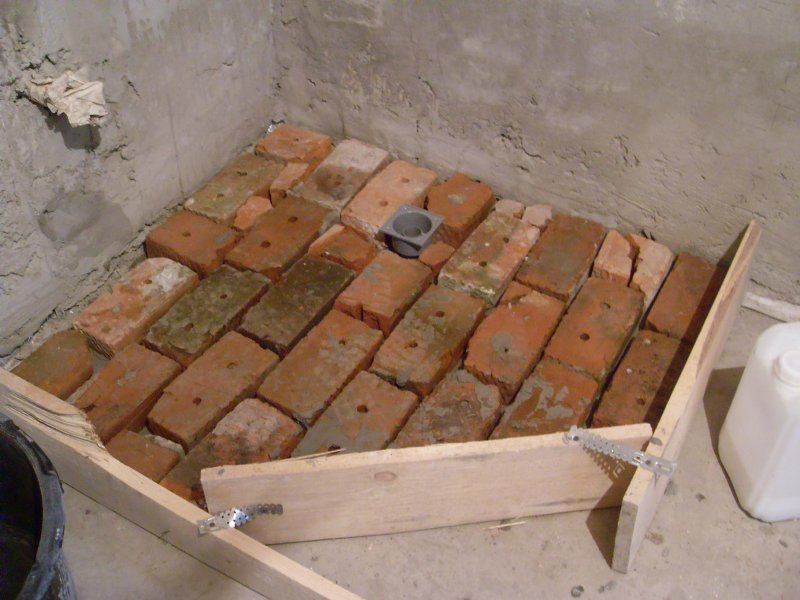 Душевая кабина из гипсокартона