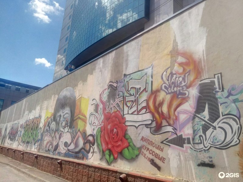 Parking area 2b Graffiti
