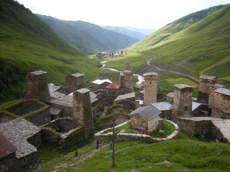 Сванские башни Грузия