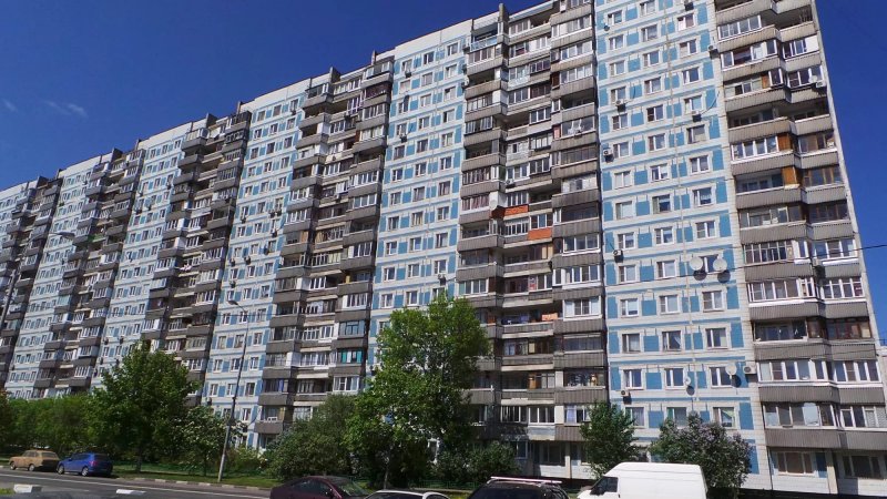 Дом п44 синий