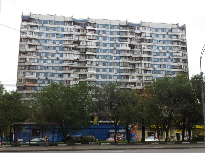 Дом п44 синий