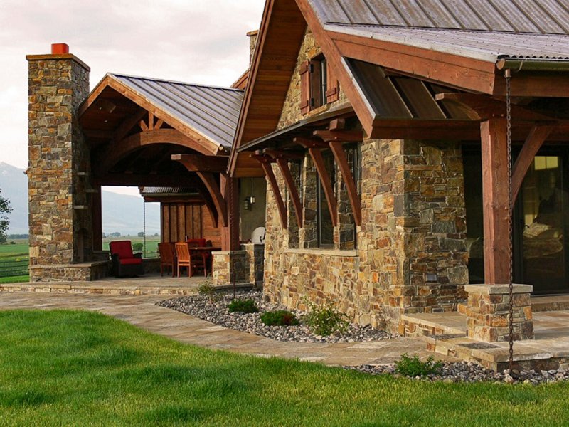 Timber frame дома