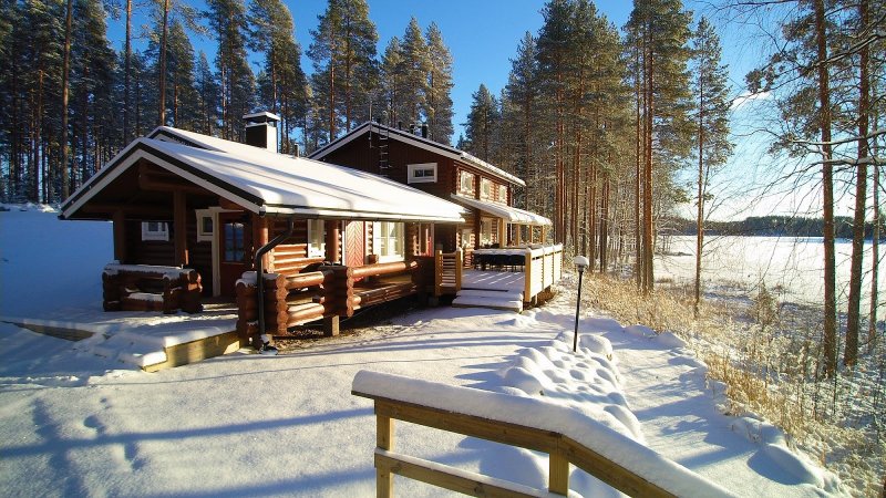 Финская деревня Syvärillä